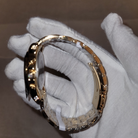 JBW Ladies Wrist Watch Mondrian Diamond Dial 18k Rose Gold Plated J6303C - Picture 4 of 6